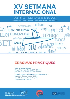 Informative Sessions of Erasmus Practices